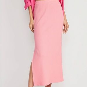 Pink skirt